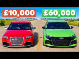 £60k vs £10k Audi RS3 REVIEW